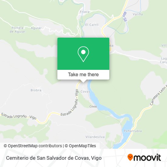 Cemiterio de San Salvador de Covas map