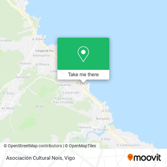 Asociación Cultural Nois map