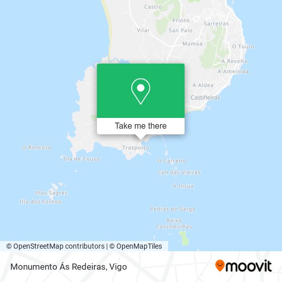 Monumento Ás Redeiras map