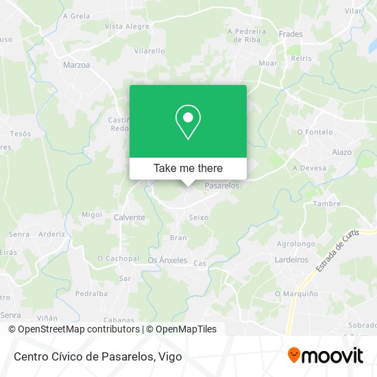 Centro Cívico de Pasarelos map