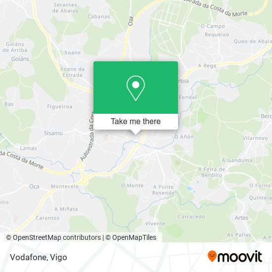 Vodafone map