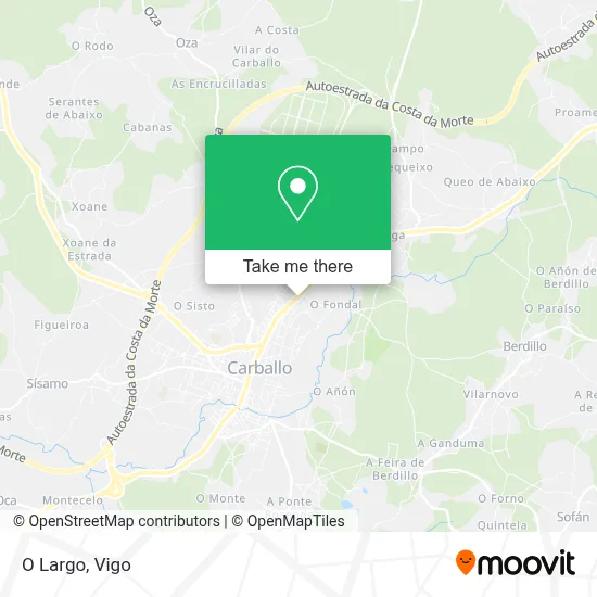 O Largo map