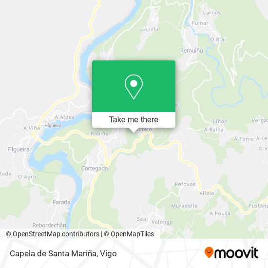 Capela de Santa Mariña map