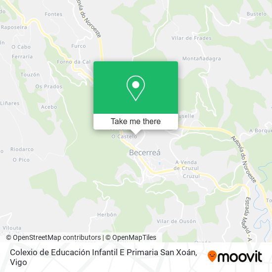 Colexio de Educación Infantil E Primaria San Xoán map