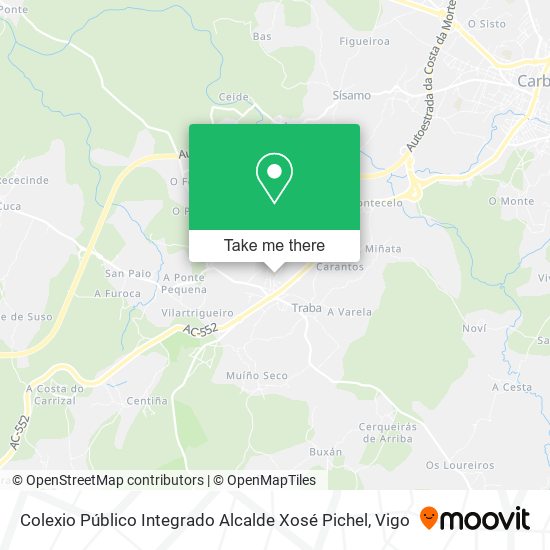 Colexio Público Integrado Alcalde Xosé Pichel map