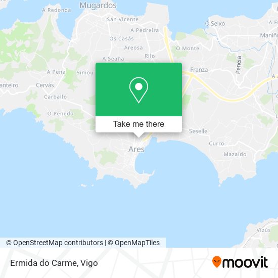 Ermida do Carme map