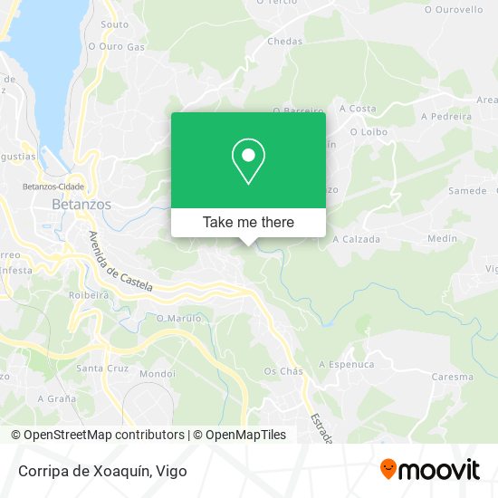 Corripa de Xoaquín map