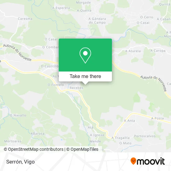 Serrón map