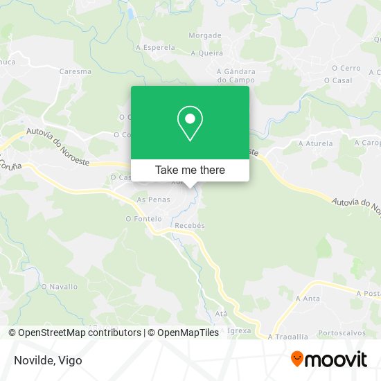 Novilde map