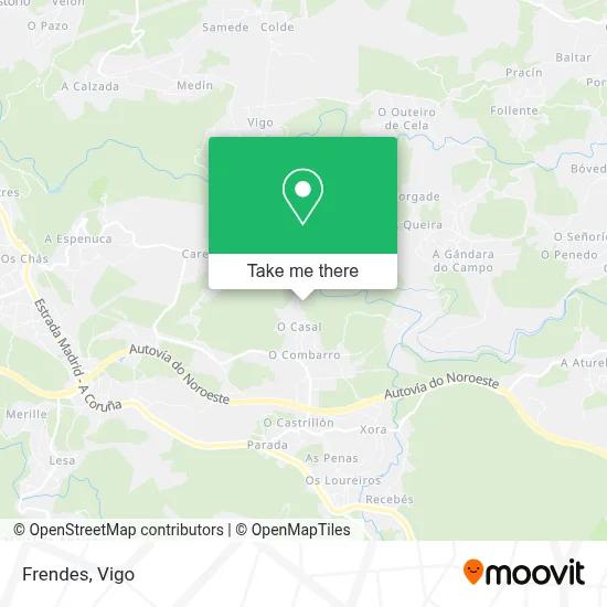 Frendes map