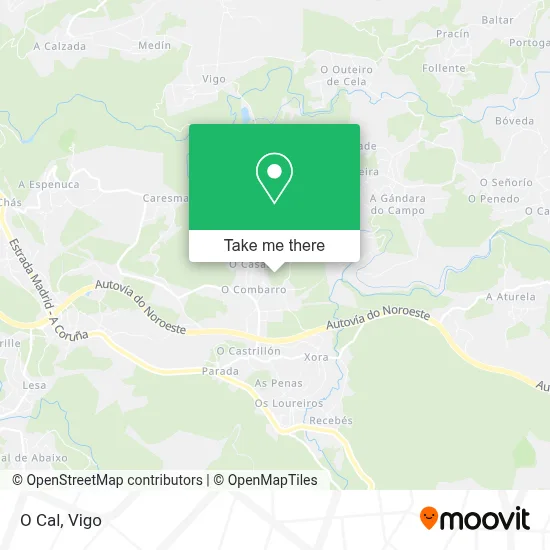 O Cal map