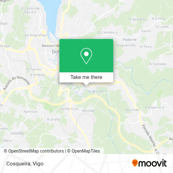 Cosqueira map