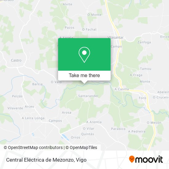 Central Eléctrica de Mezonzo map