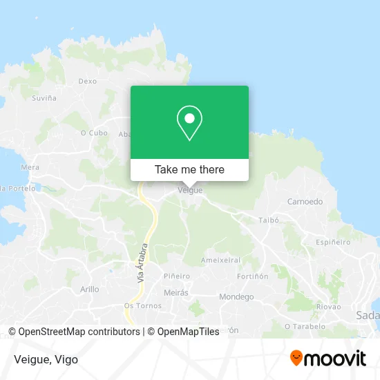 Veigue map
