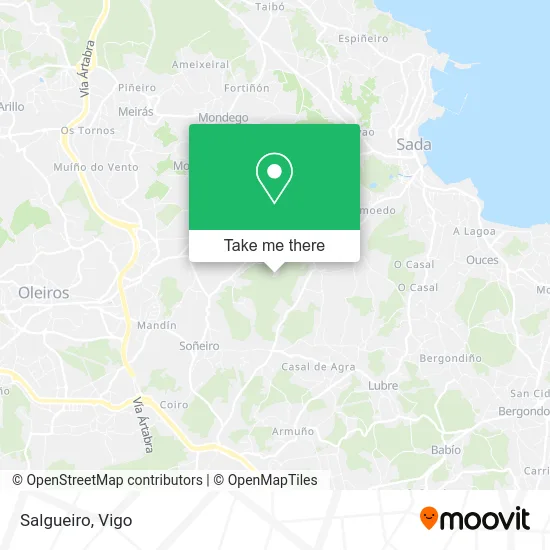 Salgueiro map