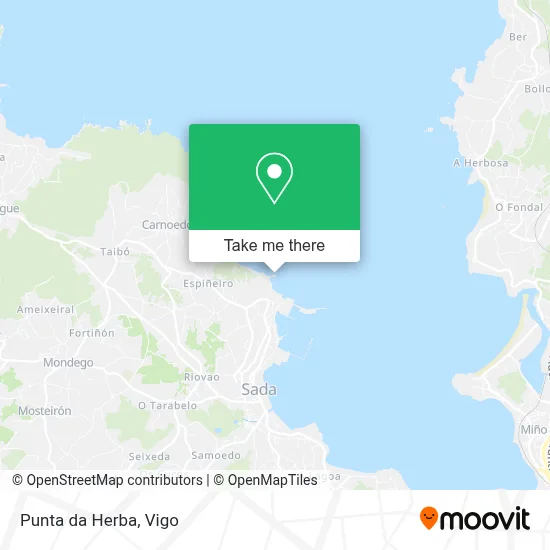 Punta da Herba map