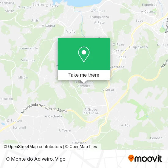 O Monte do Aciveiro map