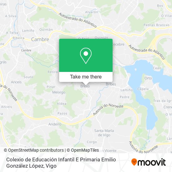 Colexio de Educación Infantil E Primaria Emilio González López map