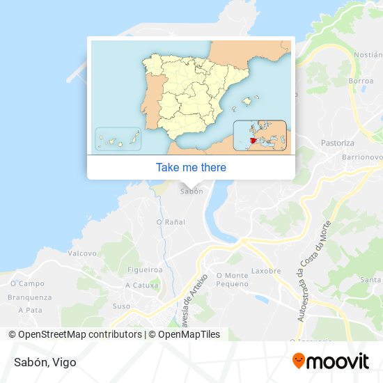 Sabón map