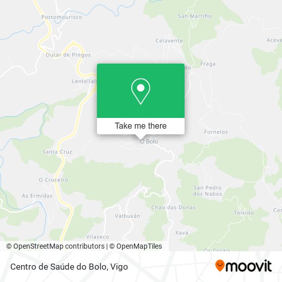 Centro de Saúde do Bolo map