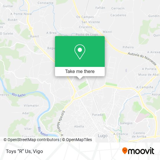 Toys “R” Us map