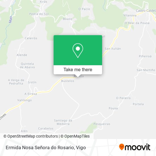 Ermida Nosa Señora do Rosario map