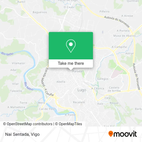 Nai Sentada map