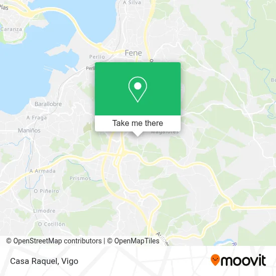 Casa Raquel map