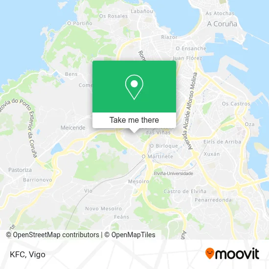 Kfc map
