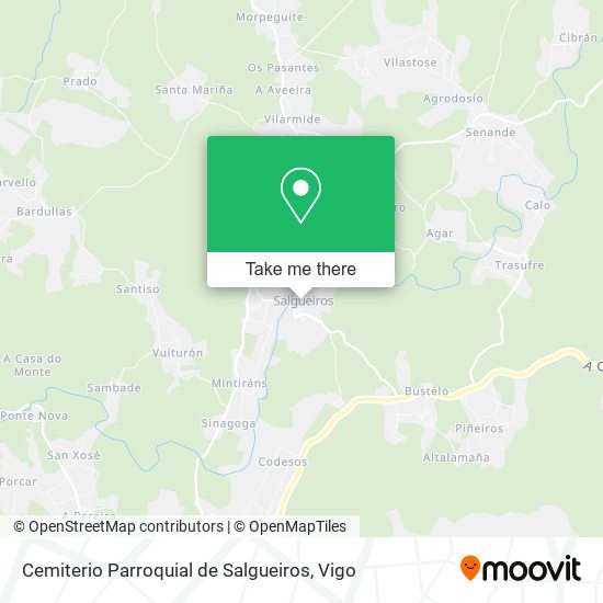 Cemiterio Parroquial de Salgueiros map