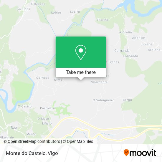 Monte do Castelo map