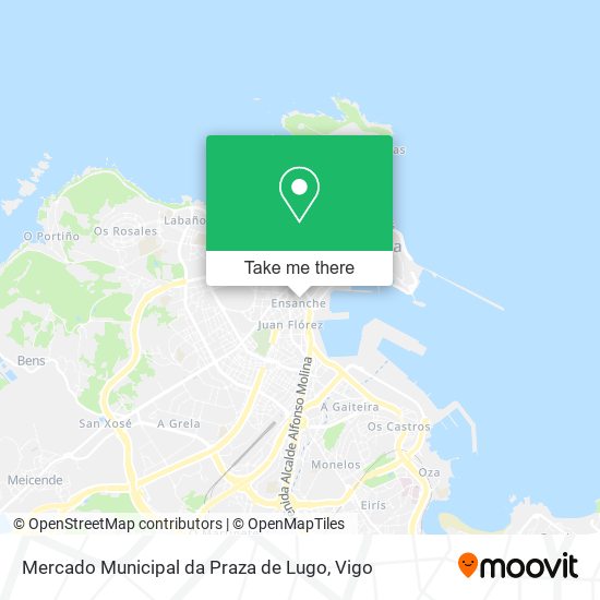 Mercado Municipal da Praza de Lugo map