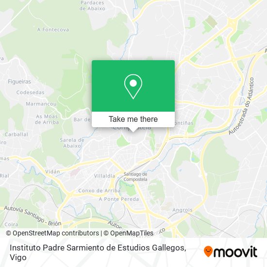 Instituto Padre Sarmiento de Estudios Gallegos map