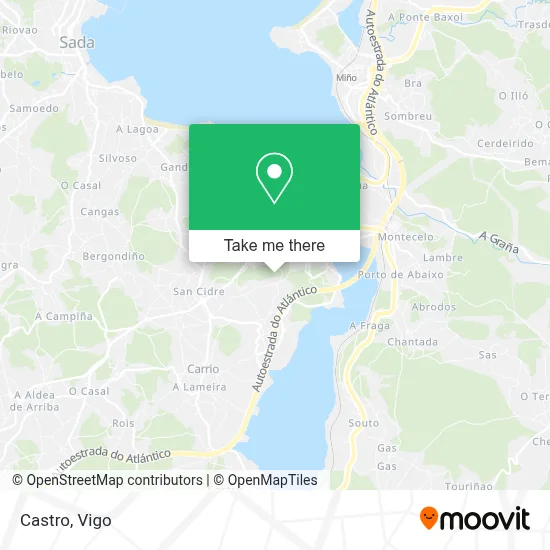 Castro map