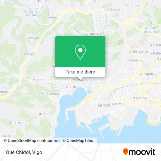 Qué Chido! map