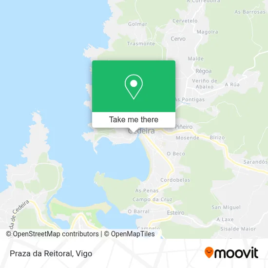 Praza da Reitoral map