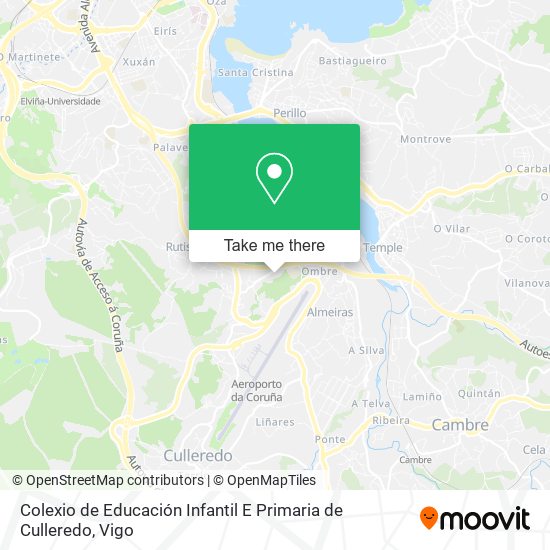 Colexio de Educación Infantil E Primaria de Culleredo map