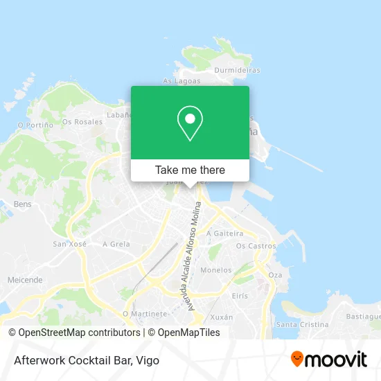 Afterwork Cocktail Bar map