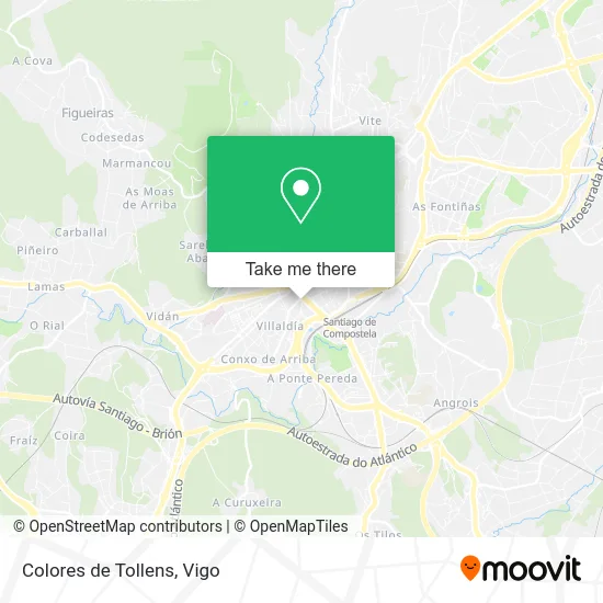 Colores de Tollens map