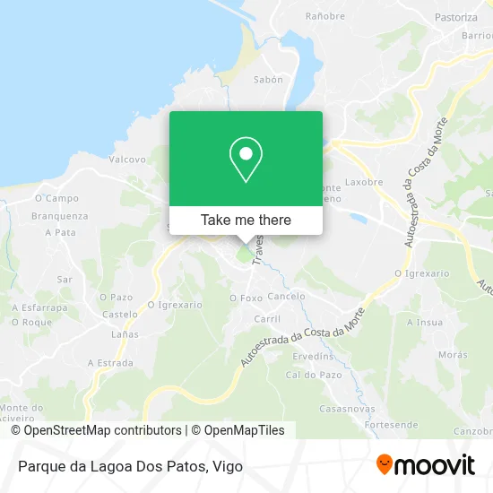 Parque da Lagoa Dos Patos map