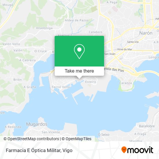 Farmacia E Óptica Militar map