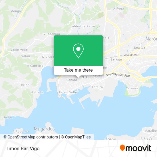 Timón Bar map