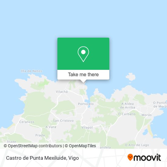 Castro de Punta Mexiluide map