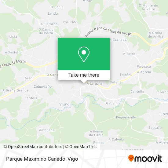 Parque Maximino Canedo map