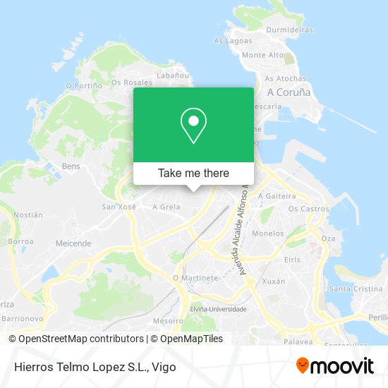 Hierros Telmo Lopez S.L. map