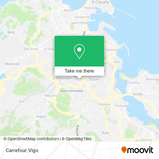 Carrefour map