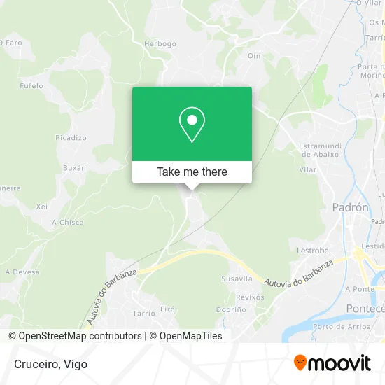 Cruceiro map