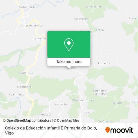 Colexio de Educación Infantil E Primaria do Bolo map