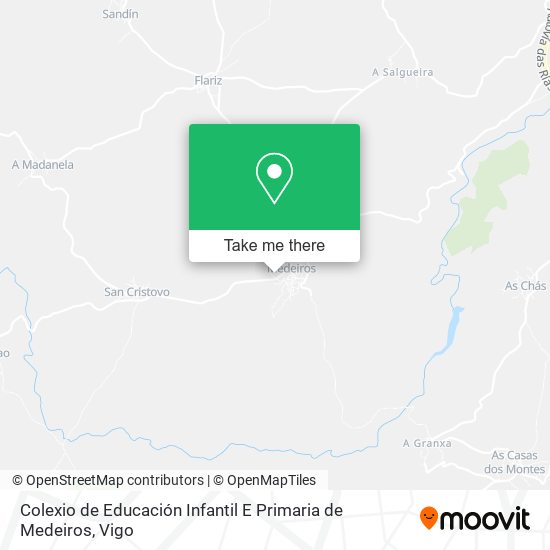 Colexio de Educación Infantil E Primaria de Medeiros map