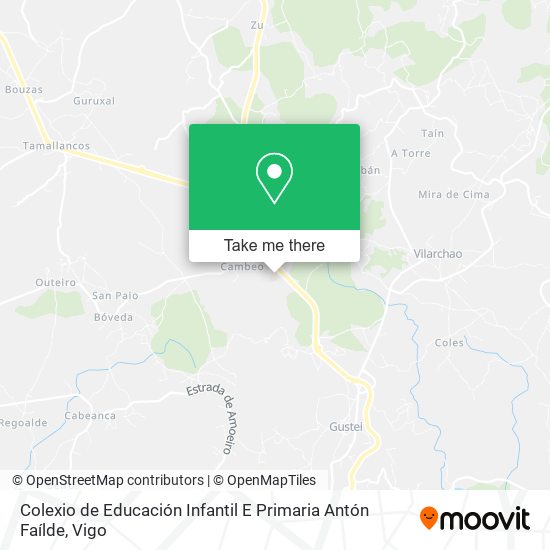 Colexio de Educación Infantil E Primaria Antón Faílde map